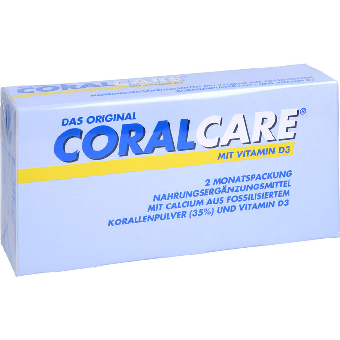 CORALCARE 2-Monatspackung mit Vitamin D3 und K2 Pulver, 85 g Poudre