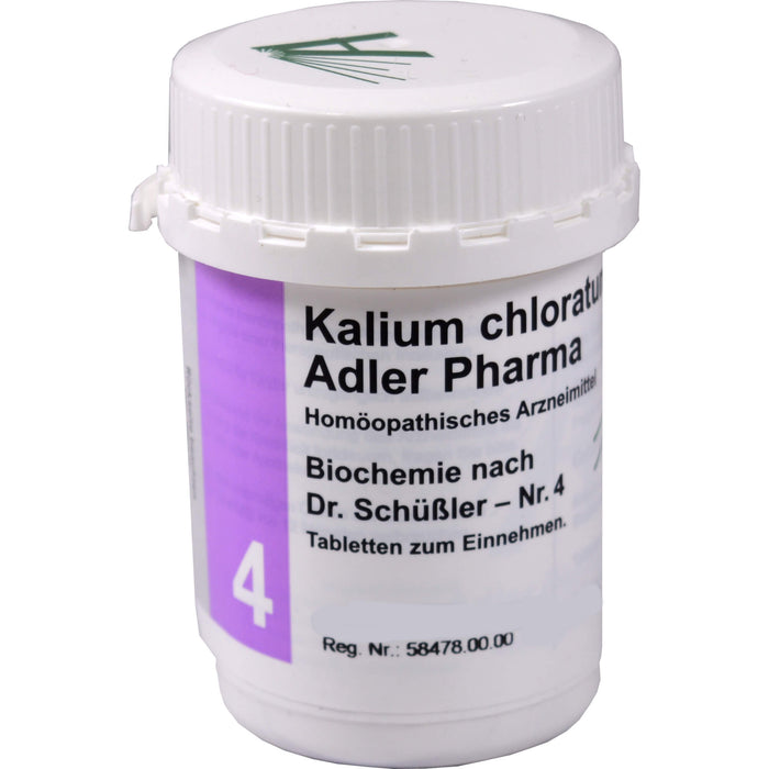 Kalium chloratum D6 Adler Pharma Tabletten, 400 pc Tablettes