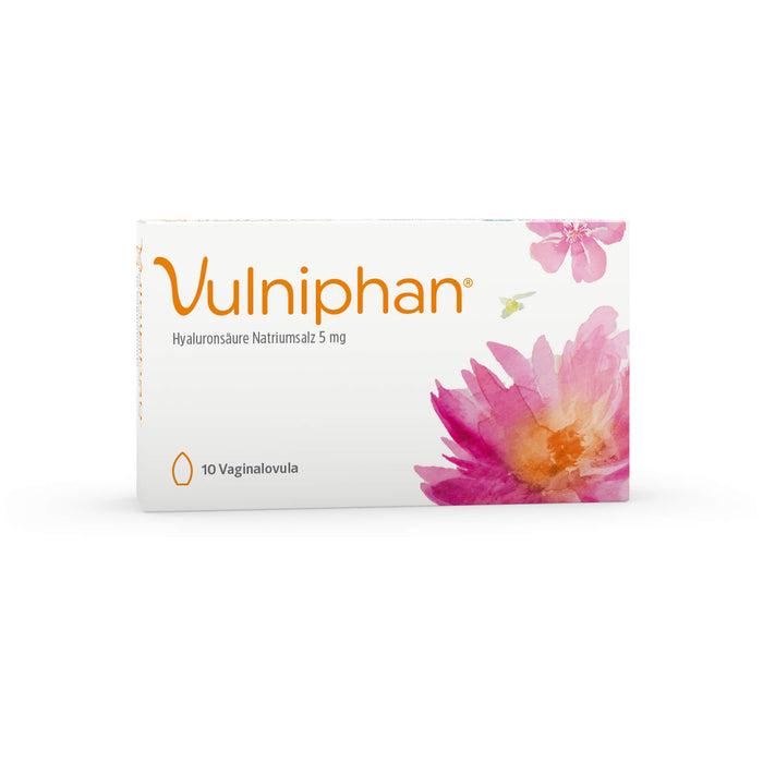 Vulniphan Vaginalovula bei Atrophie und Dystrophie der Vaginalschleimhaut, 10 pcs. Suppositories