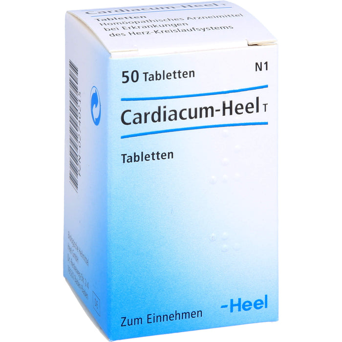 Cardiacum Heel T Tabletten, 50 St. Tabletten