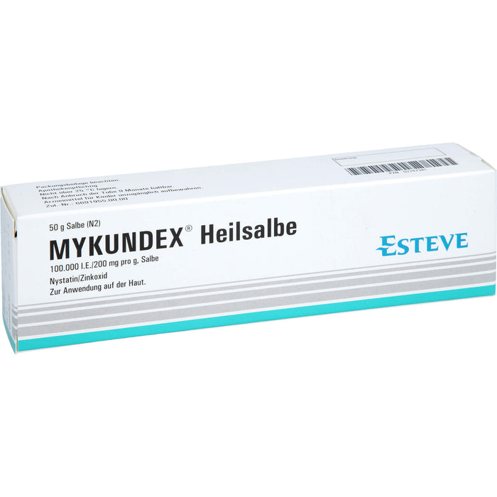 MYKUNDEX Heilsalbe gegen Hefepilzerkrankungen der Haut, 50 g Onguent