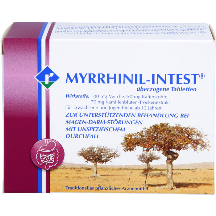 MYRRHINIL-INTEST überzogene Tabletten, 100 St. Tabletten