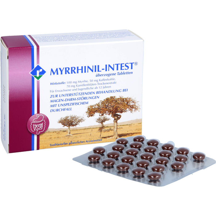 MYRRHINIL-INTEST überzogene Tabletten, 100 St. Tabletten