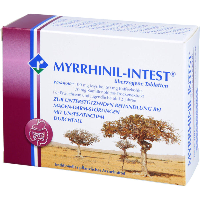 MYRRHINIL-INTEST überzogene Tabletten, 100 pcs. Tablets