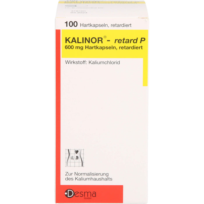 KALINOR-retard P 600 mg Hartkapseln, 100 pc Capsules