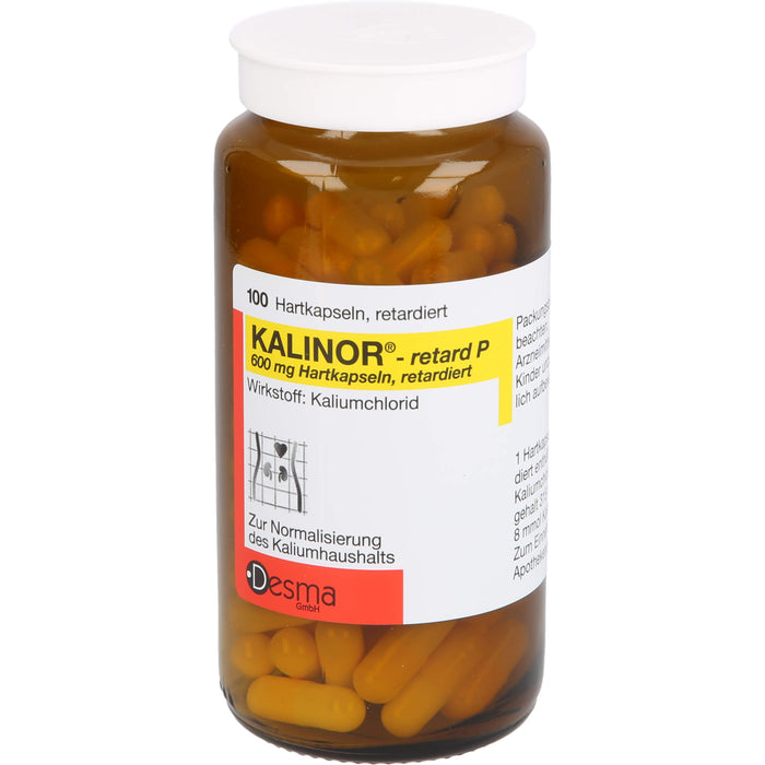 KALINOR-retard P 600 mg Hartkapseln, 100 pc Capsules