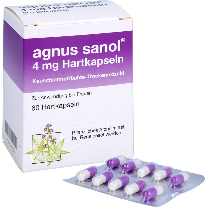 agnus sanol 4 mg Hartkapseln, 60 St HKP