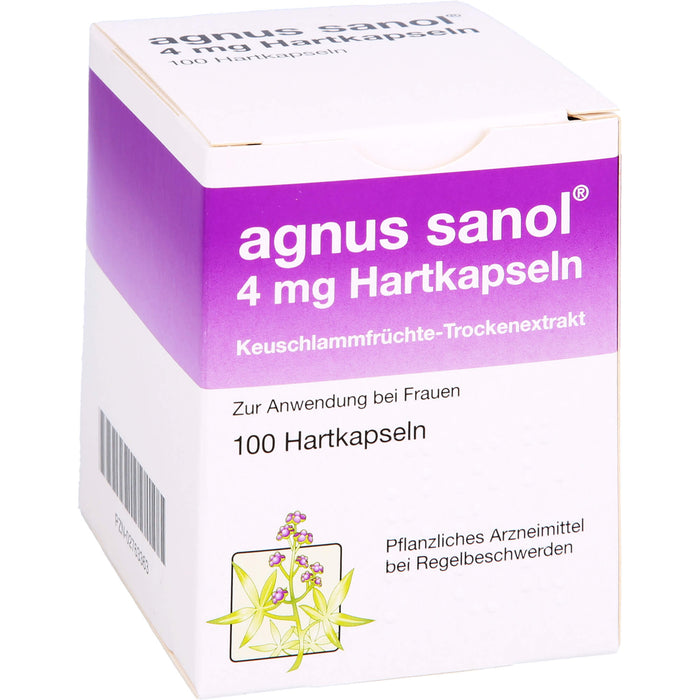 agnus sanol 4 mg Hartkapseln, 100 St HKP