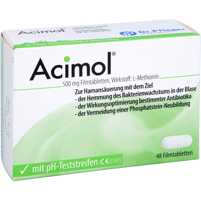 Acimol Filmtabletten zur Harnansäuerung, 48 St. Tabletten