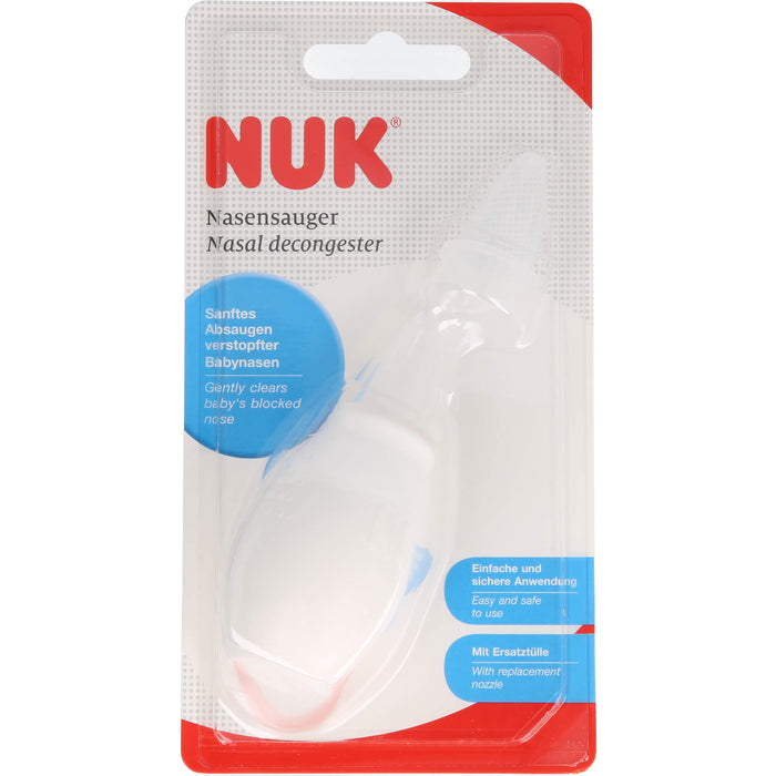 NUK NASENSAUGER KA SAUGER GR1, 1 pc Aspirateur nasal