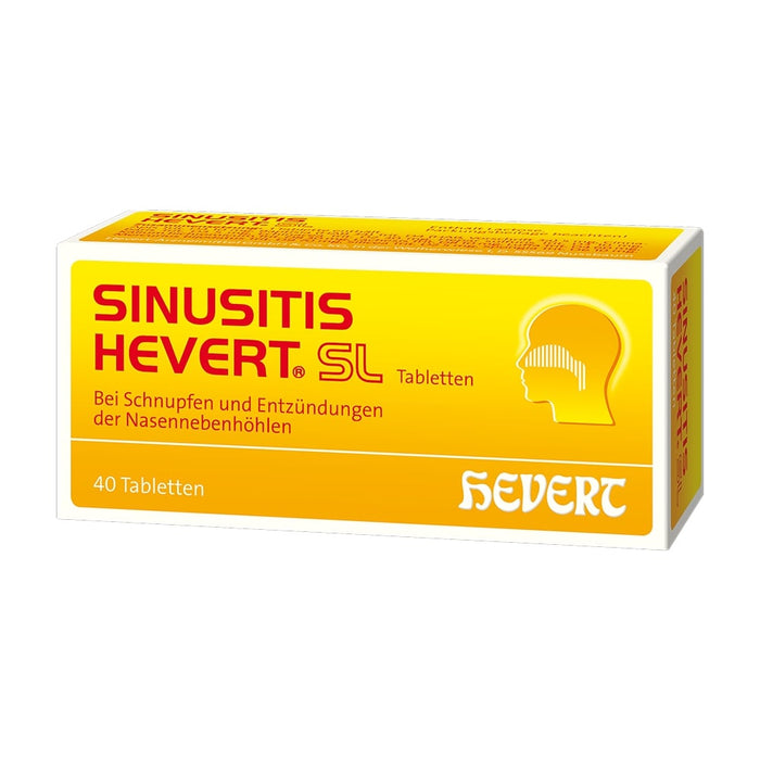 Sinusitis Hevert SL Tabletten, 40 pc Tablettes