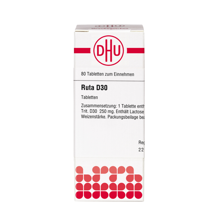 DHU Ruta D30 Tabletten, 80 St. Tabletten