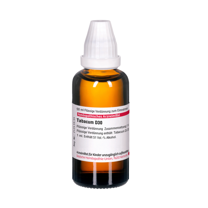 Tabacum D30 DHU Dilution, 50 ml Lösung