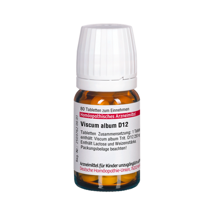 DHU Viscum album D12 Tabletten, 80 pc Tablettes