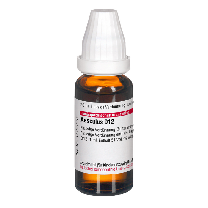 DHU Aesculus D12 Dilution, 20 ml Lösung