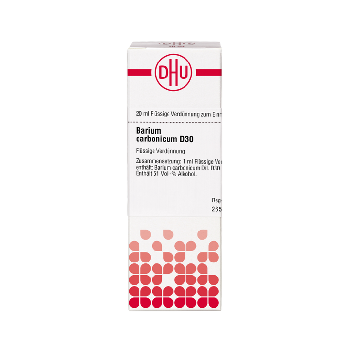 Barium carbonicum D30 DHU Dilution, 20 ml Lösung