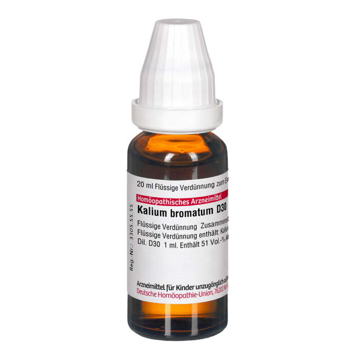 DHU Kalium bromatum D30 Dilution, 20 ml Lösung