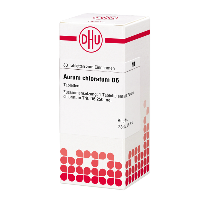 DHU Aurum chloratum D6 Tabletten, 80 pcs. Tablets