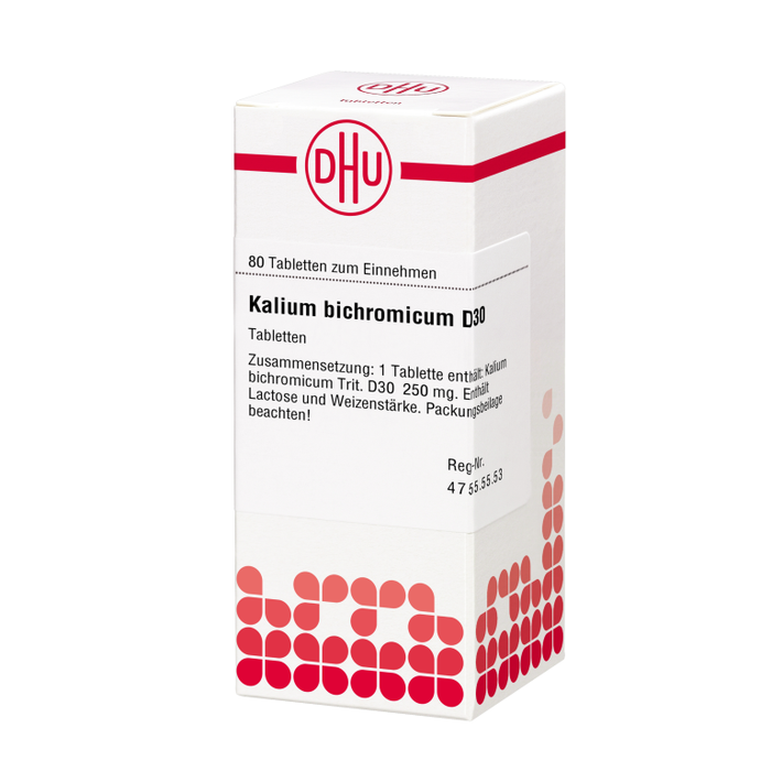 DHU Kalium bichromicum D30 Tabletten, 80 pc Tablettes