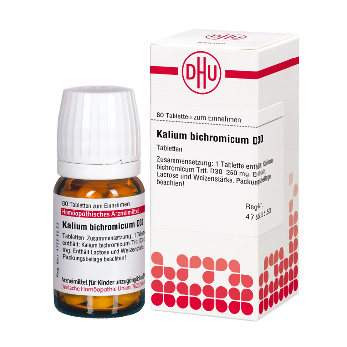 DHU Kalium bichromicum D30 Tabletten, 80 pcs. Tablets