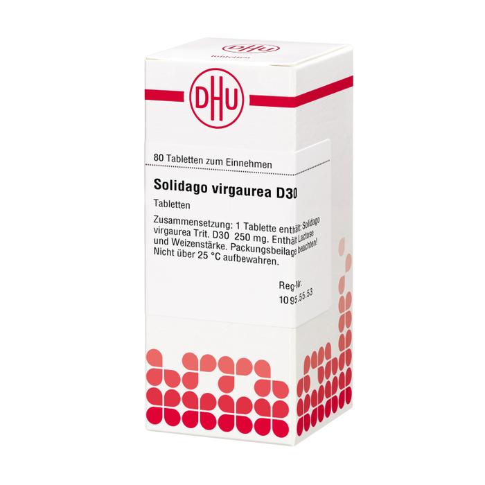 Solidago virgaurea D30 DHU Tabletten, 80 St. Tabletten