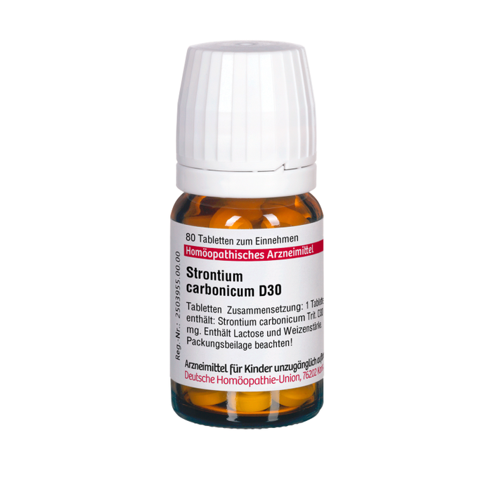 Strontium carbonicum D30 DHU Tabletten, 80 St. Tabletten