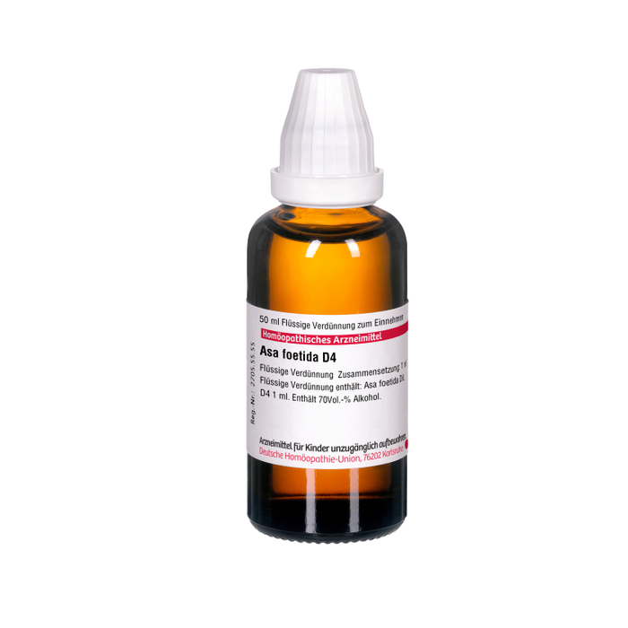 Asa foetida D4 DHU Dilution, 50 ml Lösung