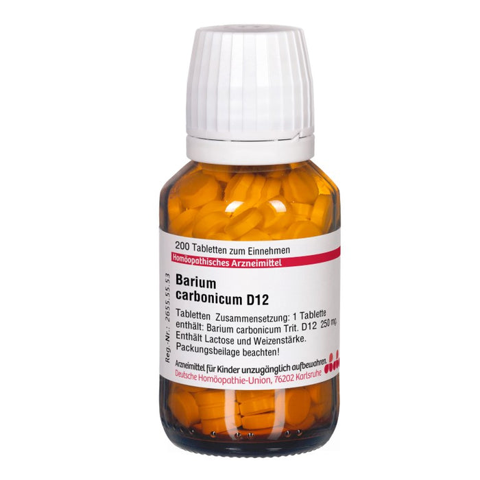 DHU Barium carbonicum D12 Tabletten, 200 St. Tabletten