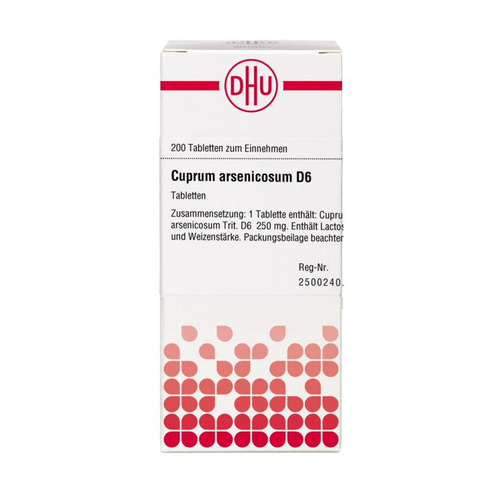 DHU Cuprum arsenicosum D6 Tabletten, 200 St. Tabletten