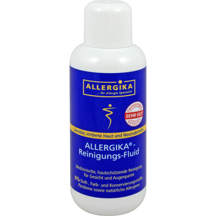 ALLERGIKA Reinigungs-Fluid für sehr empfindliche Augen und Gesichtspartien, 200 ml Solution