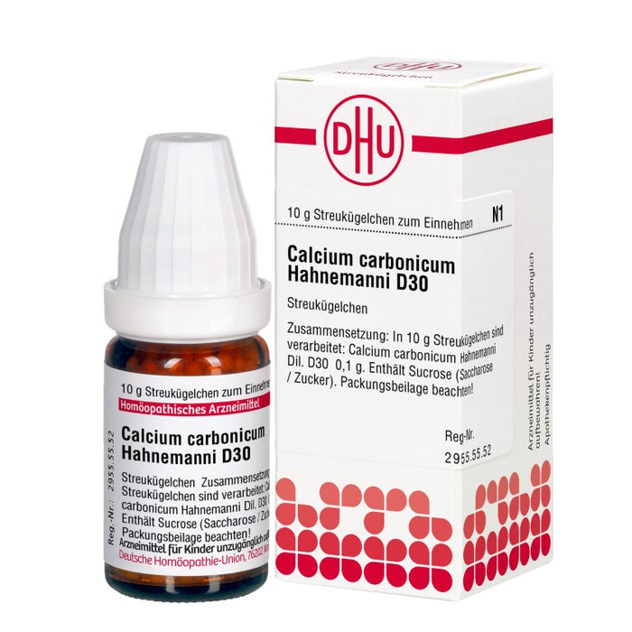 DHU Calcium carbonicum Hahnemanni D30 Streukügelchen, 10 g Globules