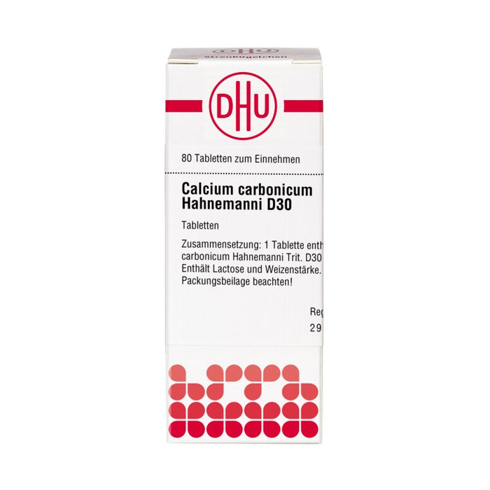 DHU Calcium carbonicum Hahnemanni D30 Tabletten, 80 St. Tabletten