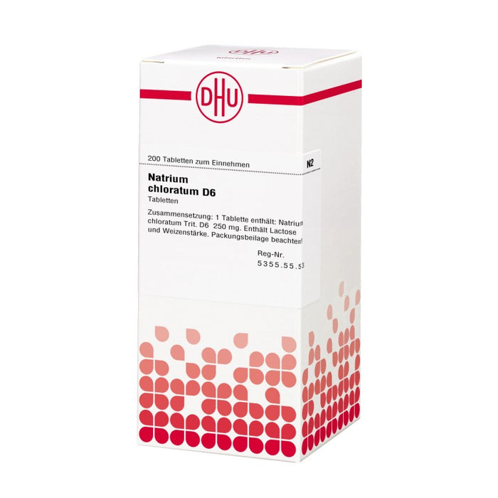 DHU Natrium chloratum D6 Tabletten, 200 St. Tabletten