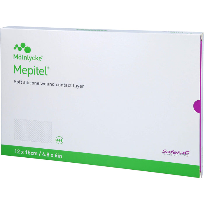 Mepitel Silikon Netzverband 12 x 15 cm steril, 5 St. Verband