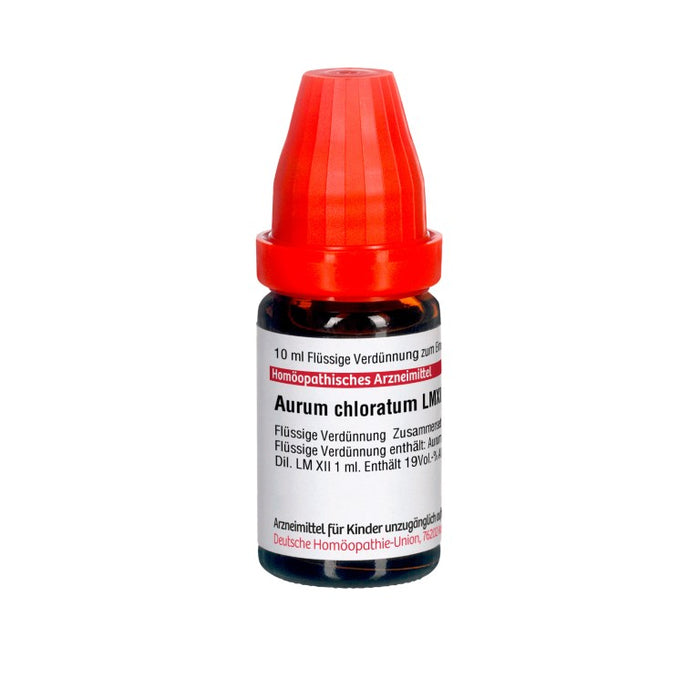 DHU Aurum chloratum LM XII Dilution, 10 ml Lösung