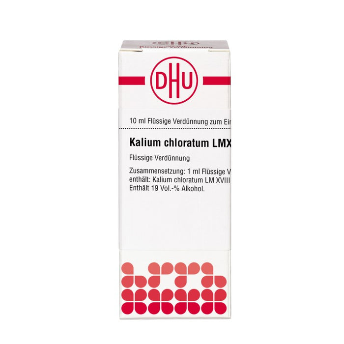 Kalium chloratum XVIII DHU Dilution, 10 ml Lösung