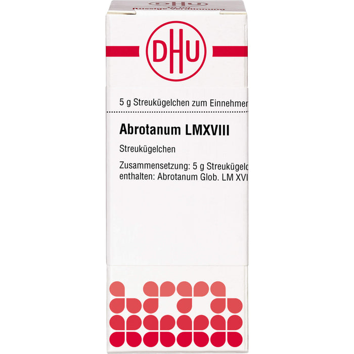 DHU Abrotanum LM XVIII Streukügelchen, 5 g Globules