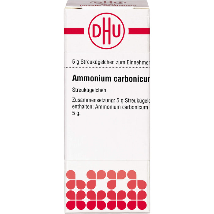 Ammonium carbonicum LM XVIII DHU Globuli, 5 g Globuli