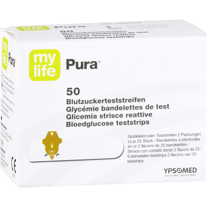 mylife Pura Eurim Blutzucker-Teststreifen, 50 St TTR