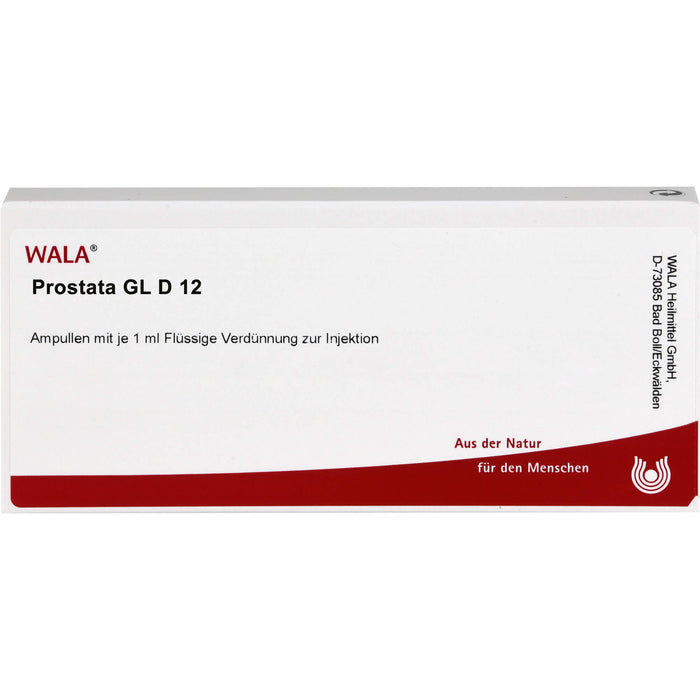 WALA Prostata Gl D12 flüssige Verdünnung, 10 pcs. Ampoules