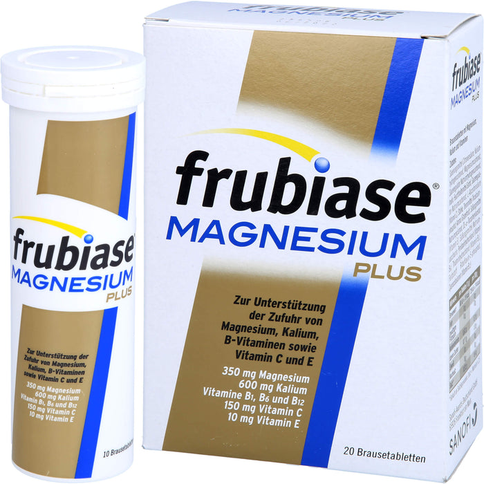 frubiase Magnesium plus Brausetabletten, 20 St. Tabletten