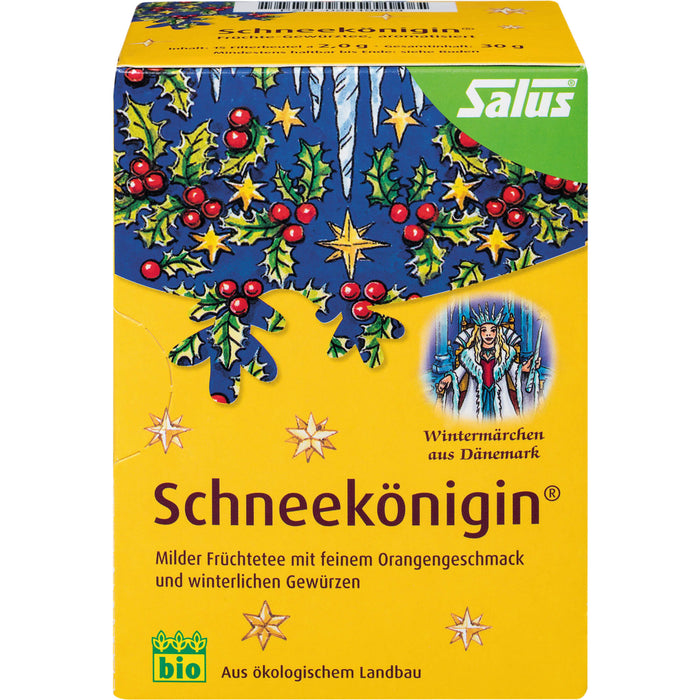 Salus Schneekönigin Früchte-Gewürztee bio, 15 St. Filterbeutel