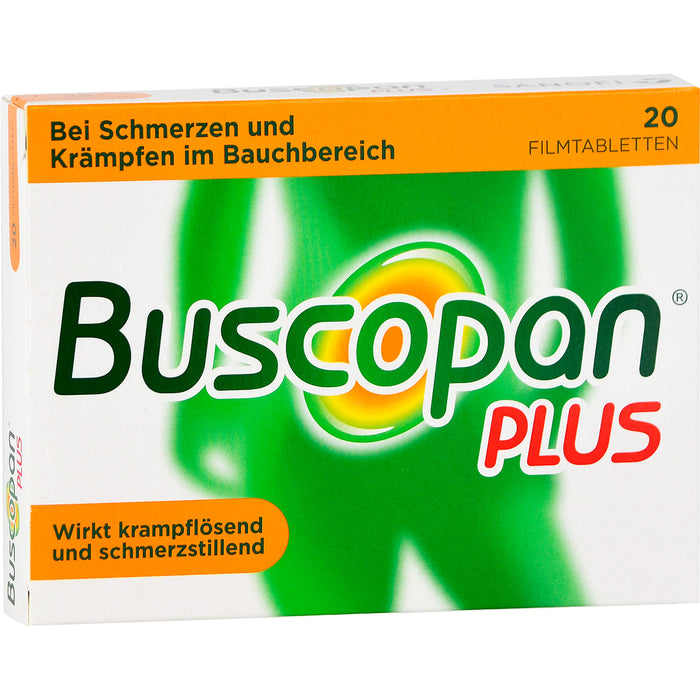 Buscopan plus Tabletten Reimport EMRAmed, 20 St. Tabletten