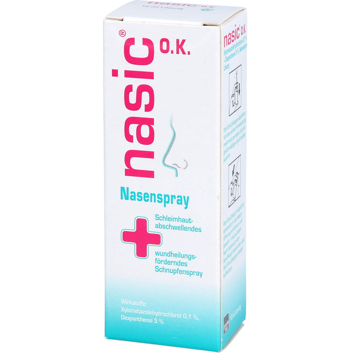 Nasic O.K. Nasenspray, 10 ml Lösung