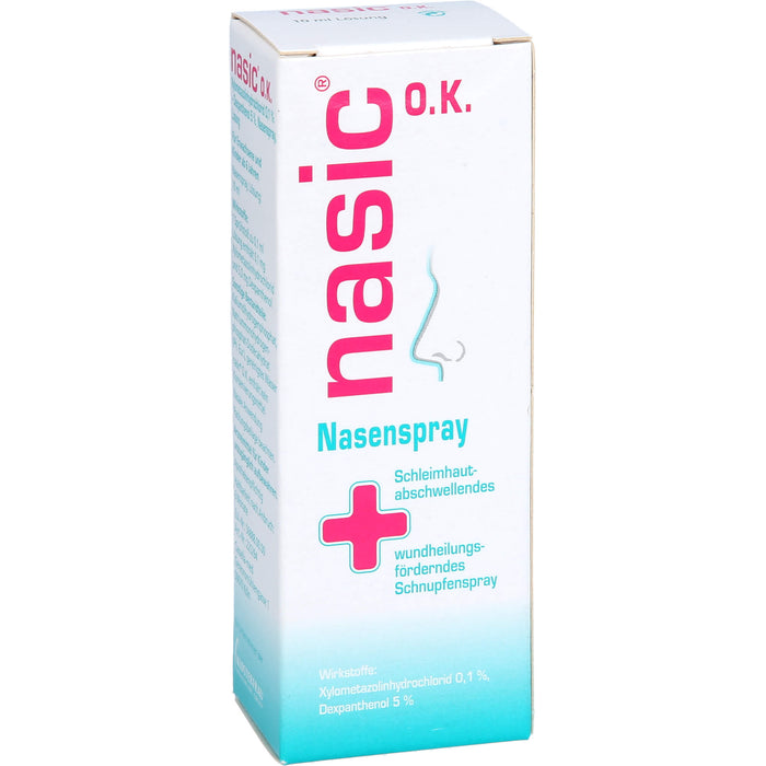 Nasic O.K. Nasenspray, 10 ml Solution