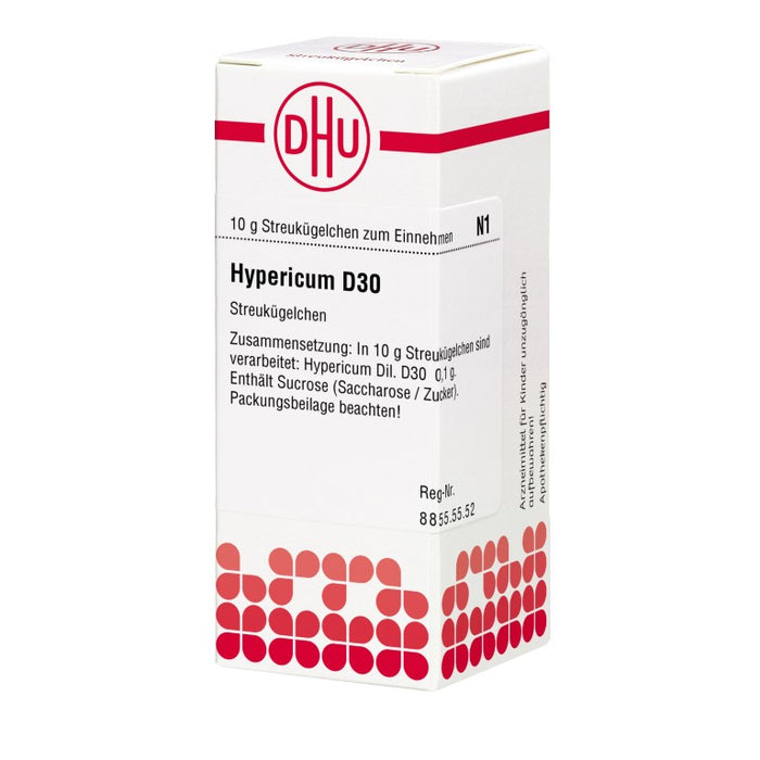 DHU Hypericum D30 Streukügelchen, 10 g Globuli