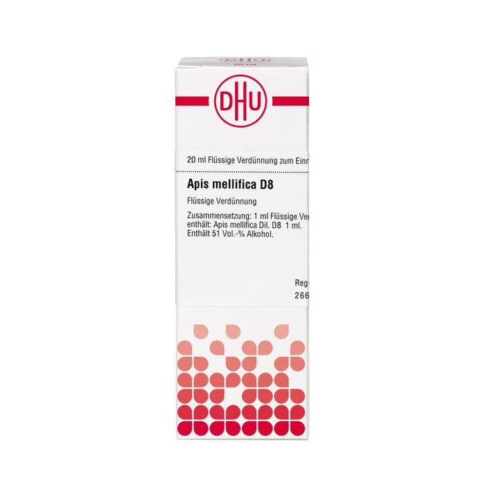 DHU Apis mellifica D8 Dilution, 20 ml Lösung