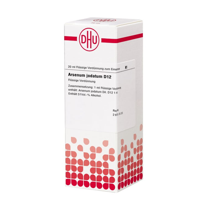 Arsenum jodatum D12 DHU Dilution, 20 ml Lösung