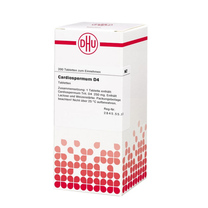 DHU Cardiospermum D4 Tabletten, 200 St. Tabletten