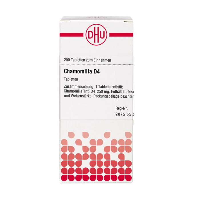 DHU Chamomilla D4 Tabletten, 200 St. Tabletten